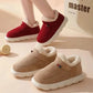  Men's Fashion Style Store Kidmi Men Plush Fur Slippers Winter Warm Outdoor Fluffy Soft Cotton Men Boots Indoor Home Fashion Fur Cozy Furry Men Flat Shoes