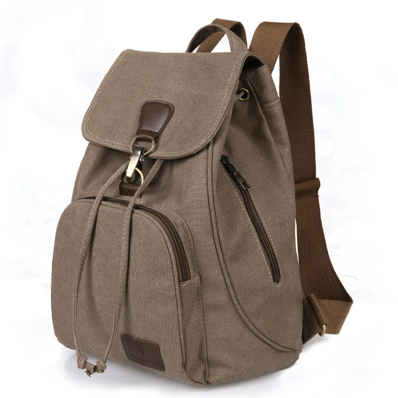 CANVAS TRAVEL BACKPACK -  Men's Fashion Style Store