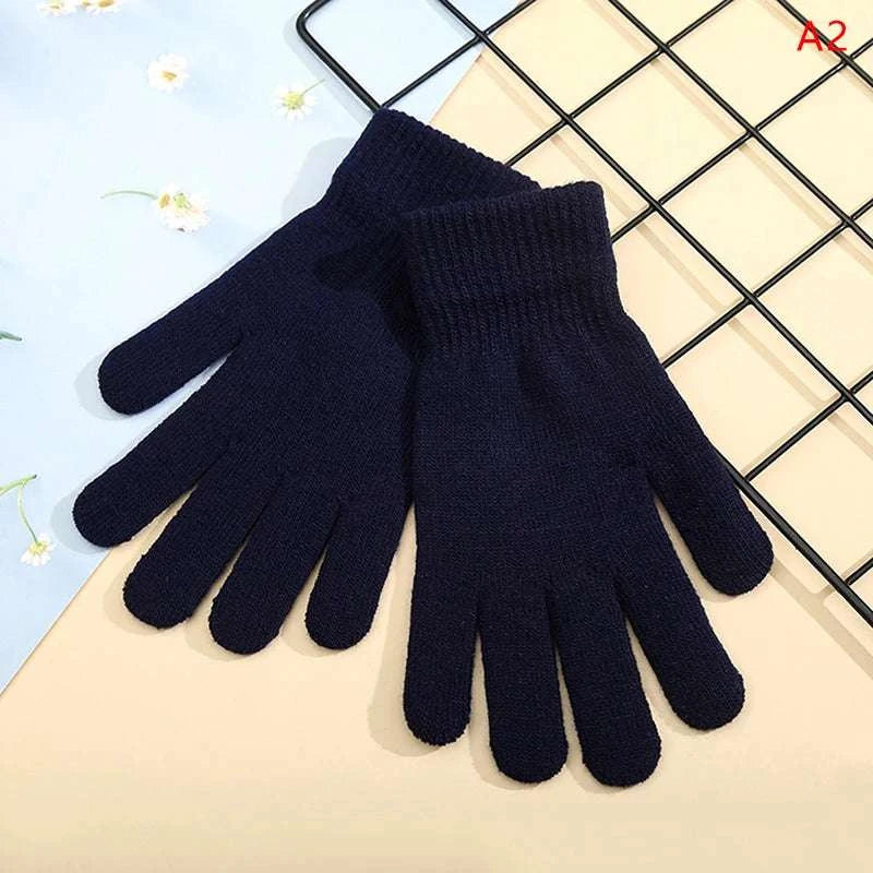 mens wool knit gloves