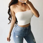 Men's Fashion Style Store white / L Women Summer Fashion Tanks Tops