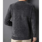  Men's Fashion Style Store Autumn Winter O Neck Loose Casual Sweater Male Thick Warm Add Plush Jumpers Hombre Solid Color All-match Bottoming Knitting Top