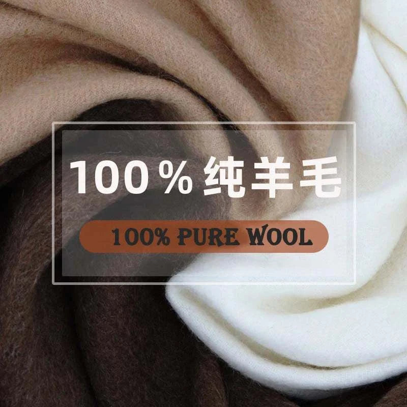 High Quality  Wool Scarf Autumn Winter Men