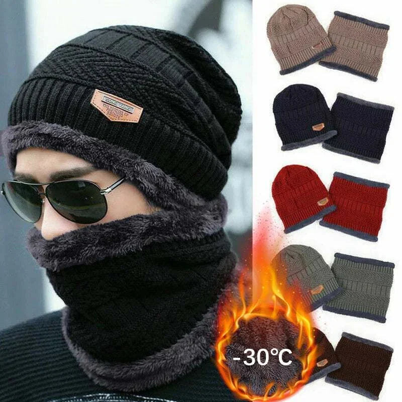 cuffed winter hat