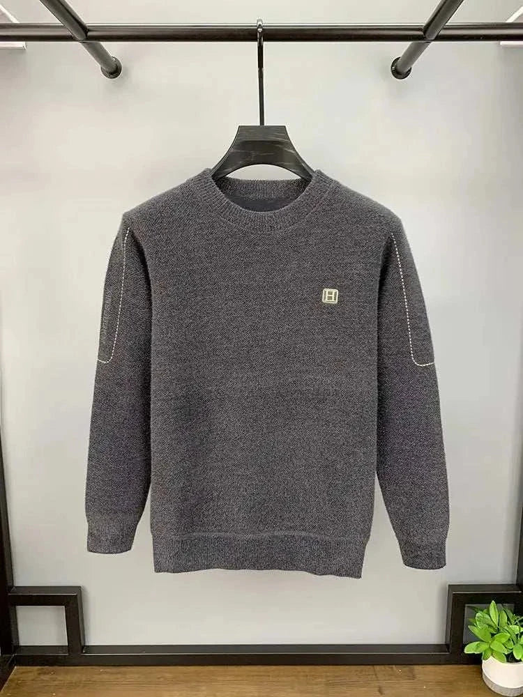 Winter Men's Warm Fleece Sweater