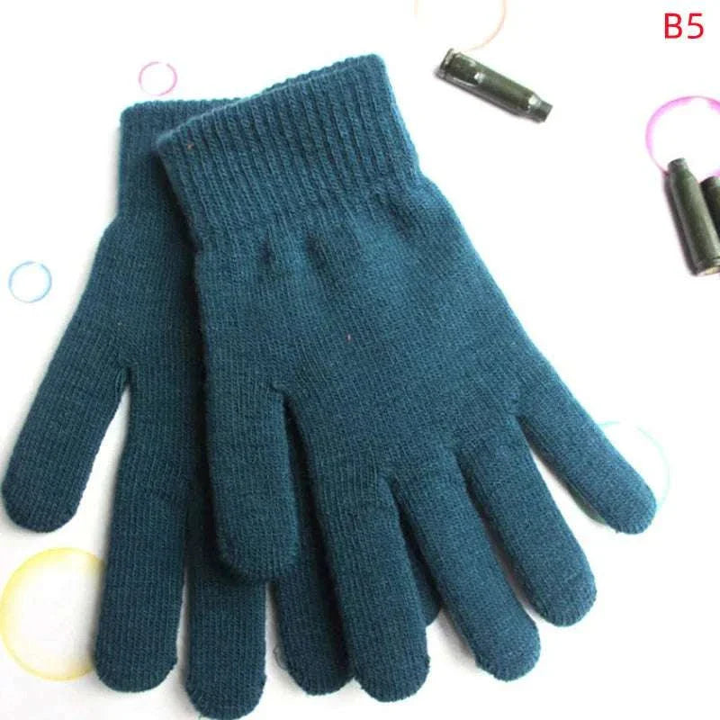 mens wool knit gloves