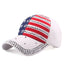 AMERICAN FLAG BASEBALL CAP