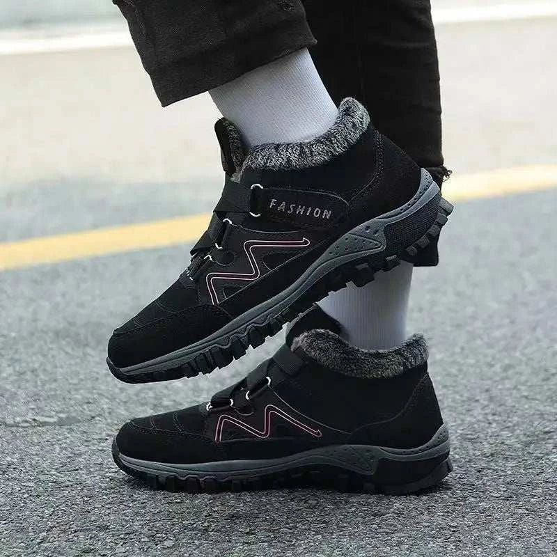 SneakersWomen Platform Winter Sneakers Shoes Woman Luxury Comfortable Casual Running keep warm Outdoor Hiking Sports Short Boot