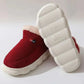  Men's Fashion Style Store Kidmi Men Plush Fur Slippers Winter Warm Outdoor Fluffy Soft Cotton Men Boots Indoor Home Fashion Fur Cozy Furry Men Flat Shoes