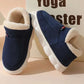  Men's Fashion Style Store Kidmi Men Plush Fur Slippers Winter Warm Outdoor Fluffy Soft Cotton Men Boots Indoor Home Fashion Fur Cozy Furry Men Flat Shoes