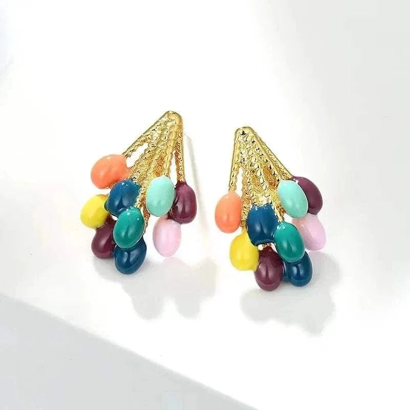  Men's Fashion Style Store Gold-color women earrings