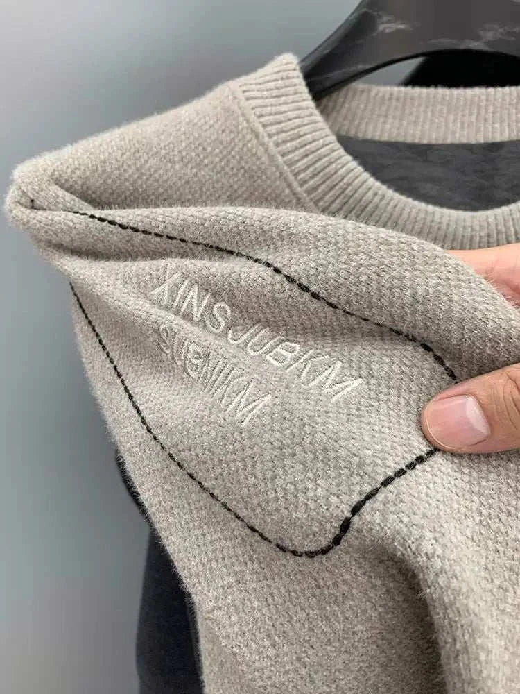 Winter Men's Warm Fleece Sweater