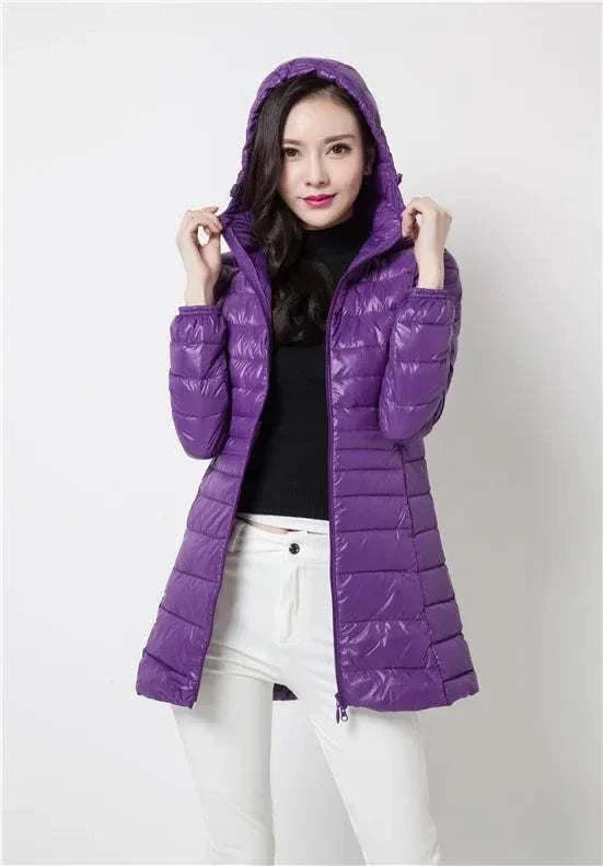 Women Hooded  Down Jacket | Jacket  Women Hooded | Hooded Down Jackets