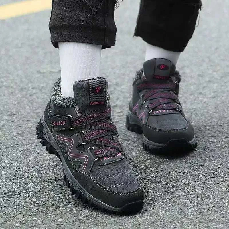 SneakersWomen Platform Winter Sneakers Shoes Woman Luxury Comfortable Casual Running keep warm Outdoor Hiking Sports Short Boot