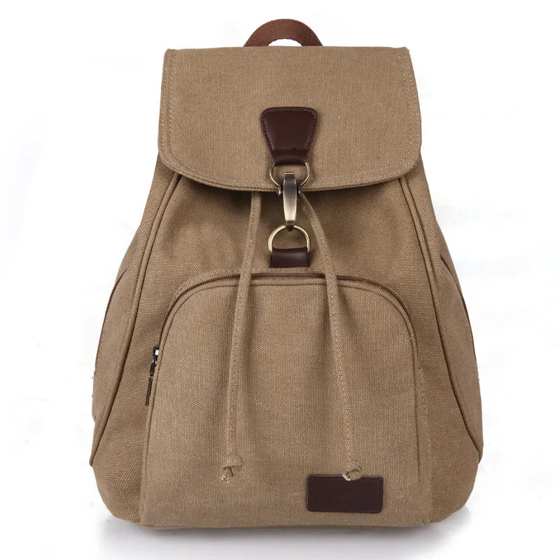 CANVAS TRAVEL BACKPACK -  Men's Fashion Style Store