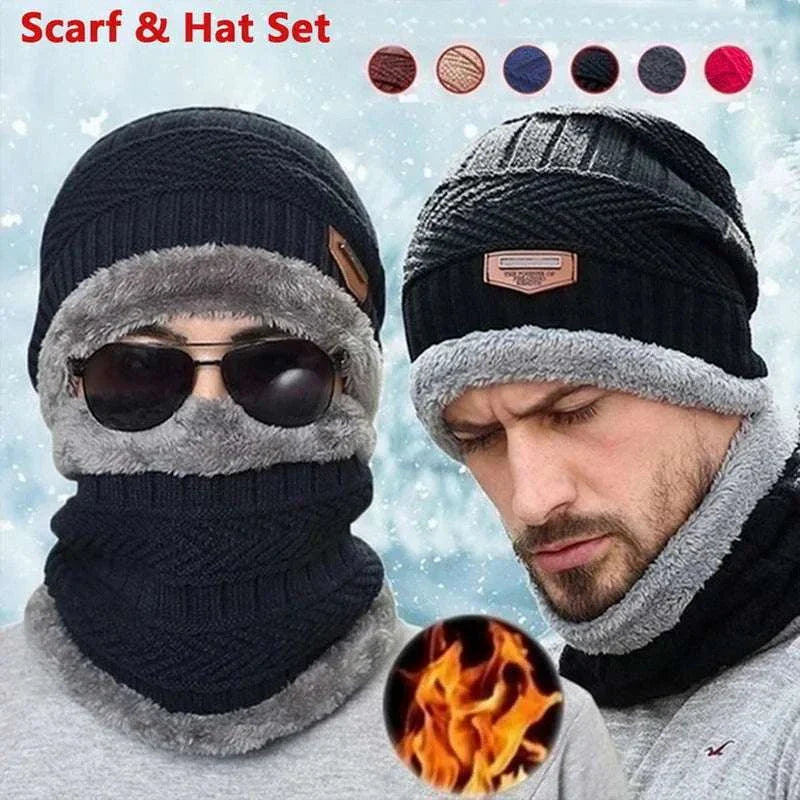 cuffed winter hat