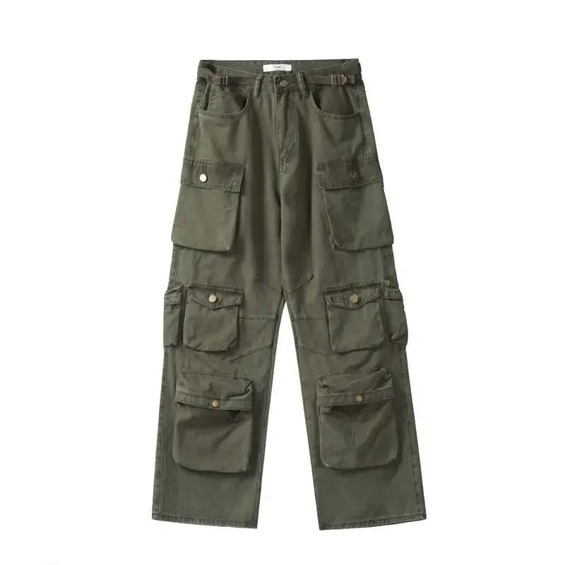 Multi Pocket Cargo Pants