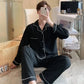 MensFashionStyleStore black / 85KG-95KG COMFY COTTON PAJAMA SET