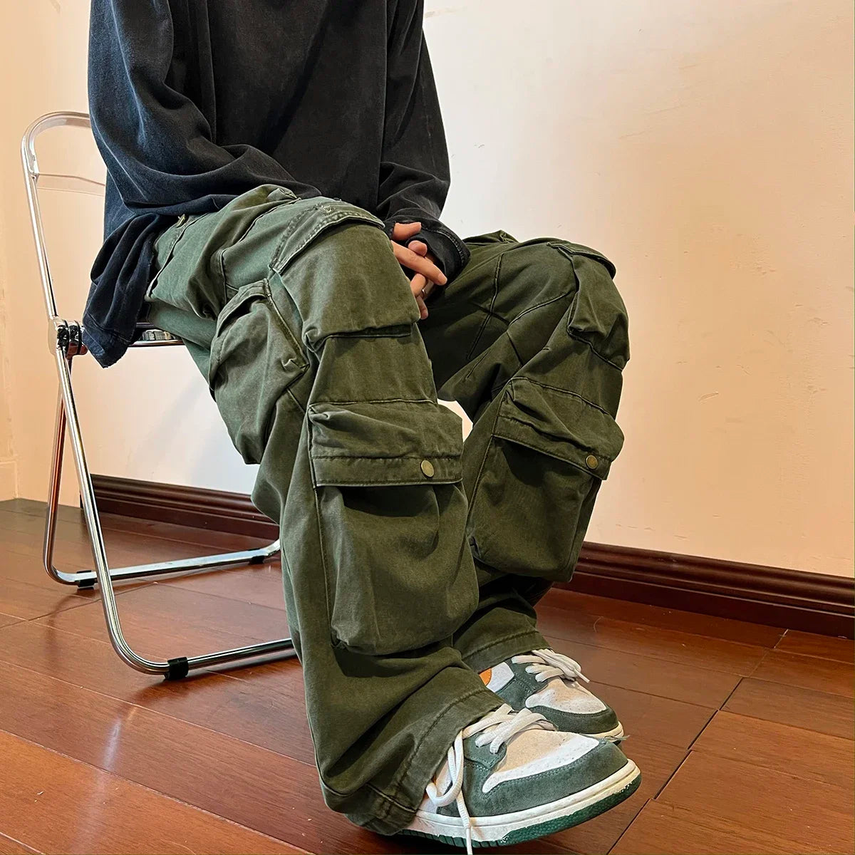 Multi Pocket Cargo Pants