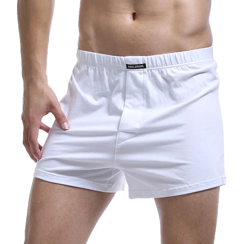 2 PCS BREATHABLE COTTON BOXERS -  Men's Fashion Style Store