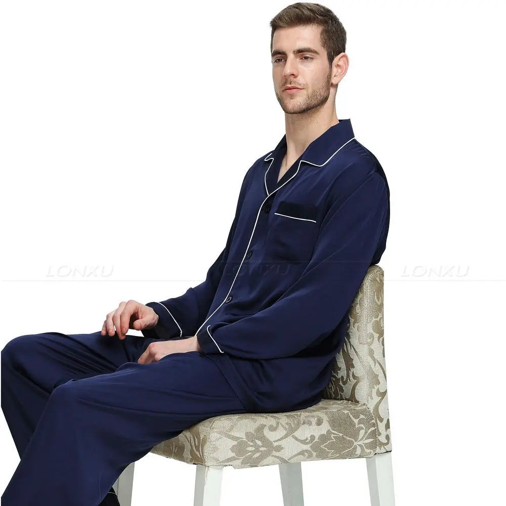 STYLISH SATIN SLEEPWEAR -  Men's Fashion Style Store