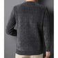  Men's Fashion Style Store Autumn Winter O Neck Loose Casual Sweater Male Thick Warm Add Plush Jumpers Hombre Solid Color All-match Bottoming Knitting Top