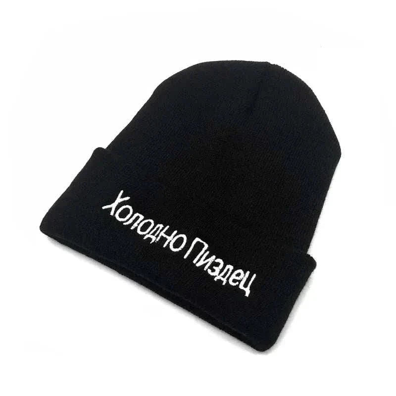 Men's Fashion Style Store black / M(56-58cm) Autumn Winter Soft Warm  Beanie Skull Hat for Men