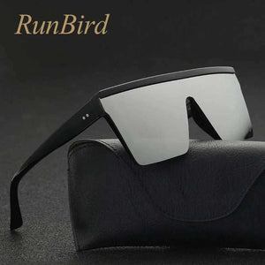 MensFashionStyleStore BLACK WAYFARER SUNGLASSES OVERSIZED