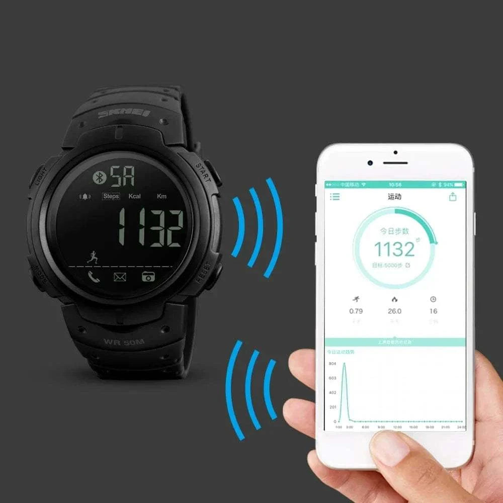 MensFashionStyleStore BLUETOOTH SMART WATCH WITH REMOTE CAMERA