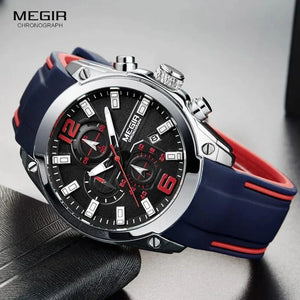MensFashionStyleStore CHRONOGRAPH ANALOG LUMINOUS WATCH