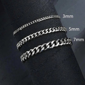 MensFashionStyleStore CUBAN CHAIN BRACELET