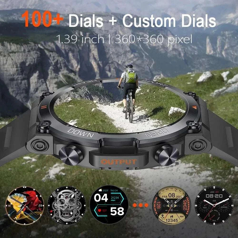 MensFashionStyleStore FITNESS TRACKING SMARTWATCH