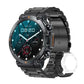 MensFashionStyleStore Steel Black FITNESS TRACKING SMARTWATCH