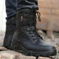 MensFashionStyleStore LEATHER TACTICAL BOOTS