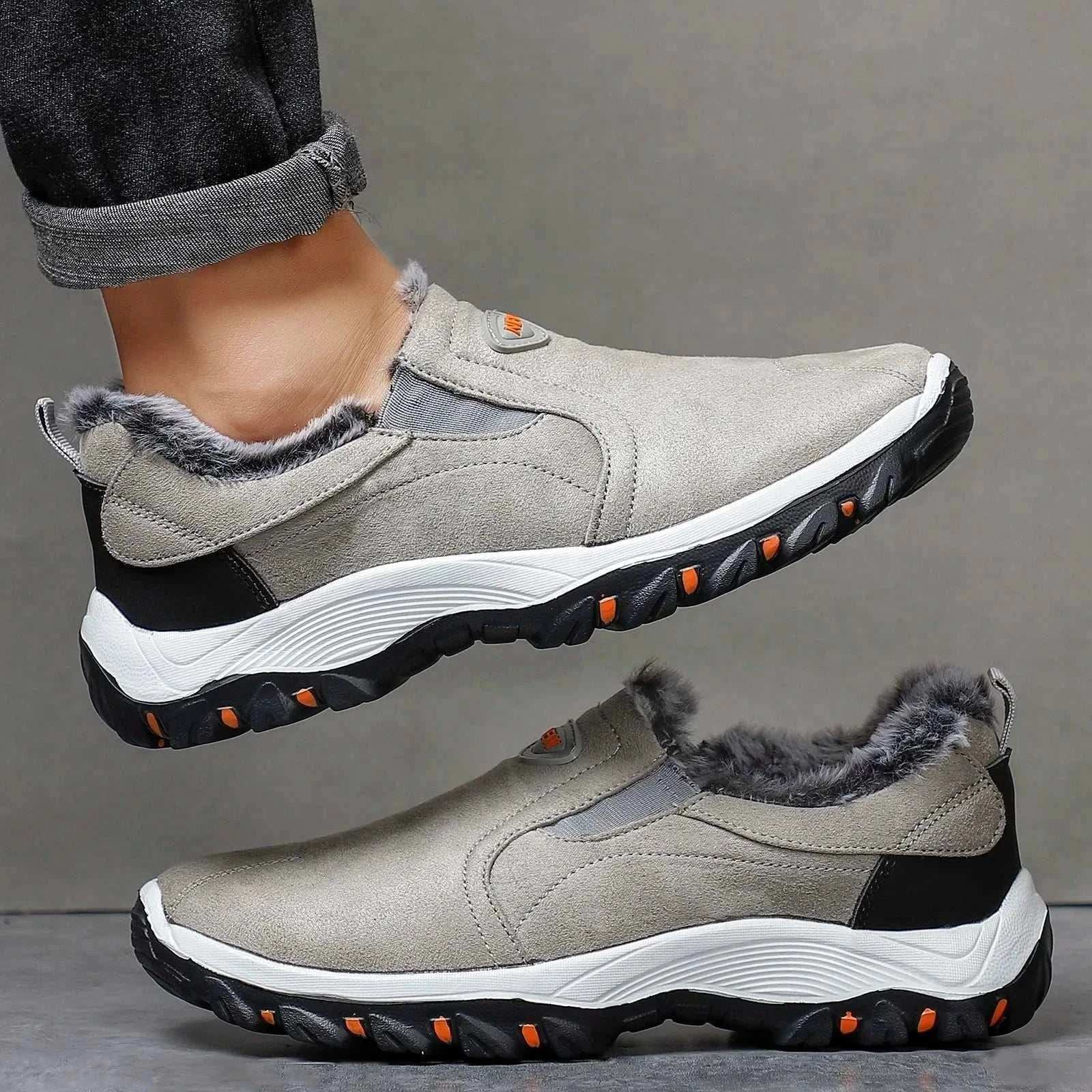 MensFashionStyleStore LUXURY BREATHABLE LEATHER SNEAKERS