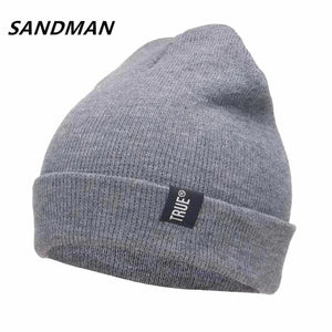 Men's Fashion Style Store GRAY Men  Knitted Hat Beanie