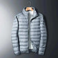  Men's Fashion Style Store Stand Gray / CHINA / XXL(Asian)73-80KG Men Puffer Jackets