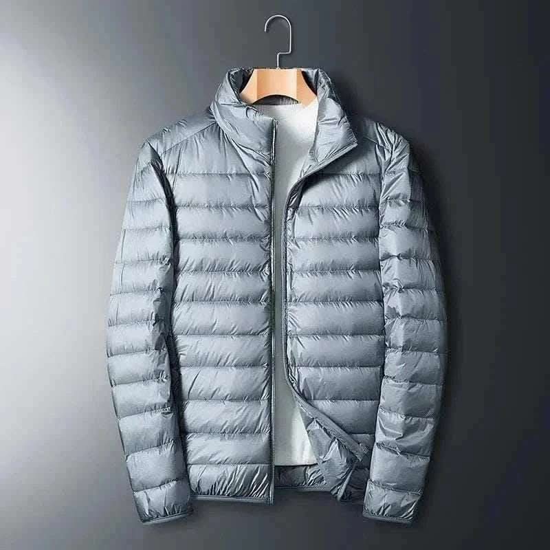  Men's Fashion Style Store Stand Gray / CHINA / XXL(Asian)73-80KG Men Puffer Jackets