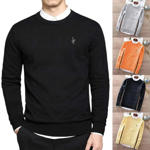 Men's Fashion Style Store Men Pullover 2022 Autumn Winter Soft Warm Jersey