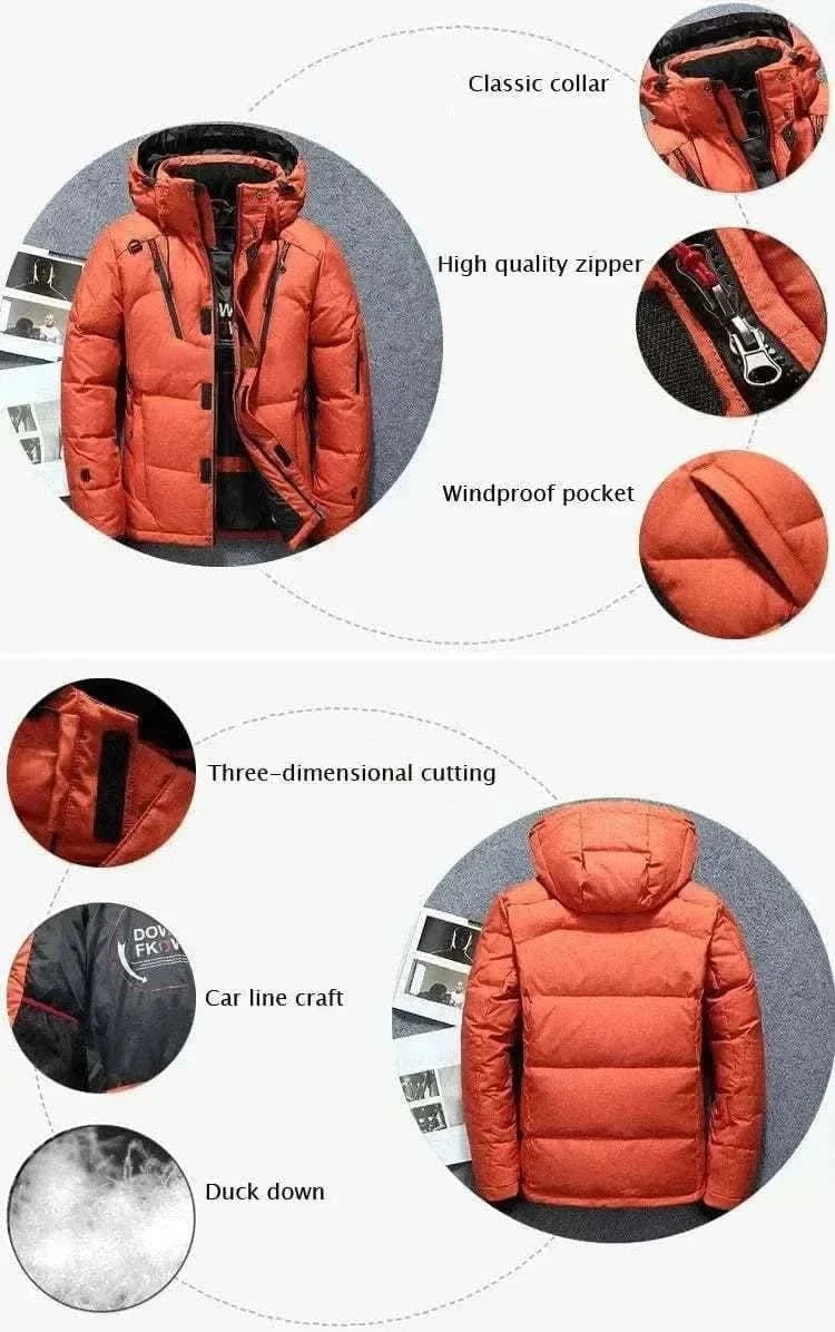 Men's Fashion Style Store men's frozen range parka