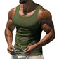  Men's Fashion Style Store Army Green / S Men Top