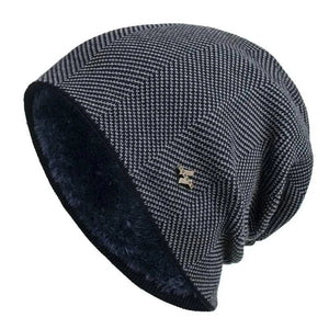 Men's Fashion Style Store Men Winter Warm Hat Adult Knitted Casual Beanies Skullies Cotton Wool Hats for Men Brand Outdoor Cap Solid Gorros