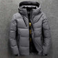 MensFashionStyleStore 1897 Dark grey / M OUTDOOR THICK WARM JACKET