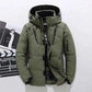MensFashionStyleStore army green / M OUTDOOR THICK WARM JACKET