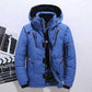 MensFashionStyleStore Blue / L OUTDOOR THICK WARM JACKET