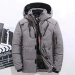 MensFashionStyleStore GRAY / M OUTDOOR THICK WARM JACKET