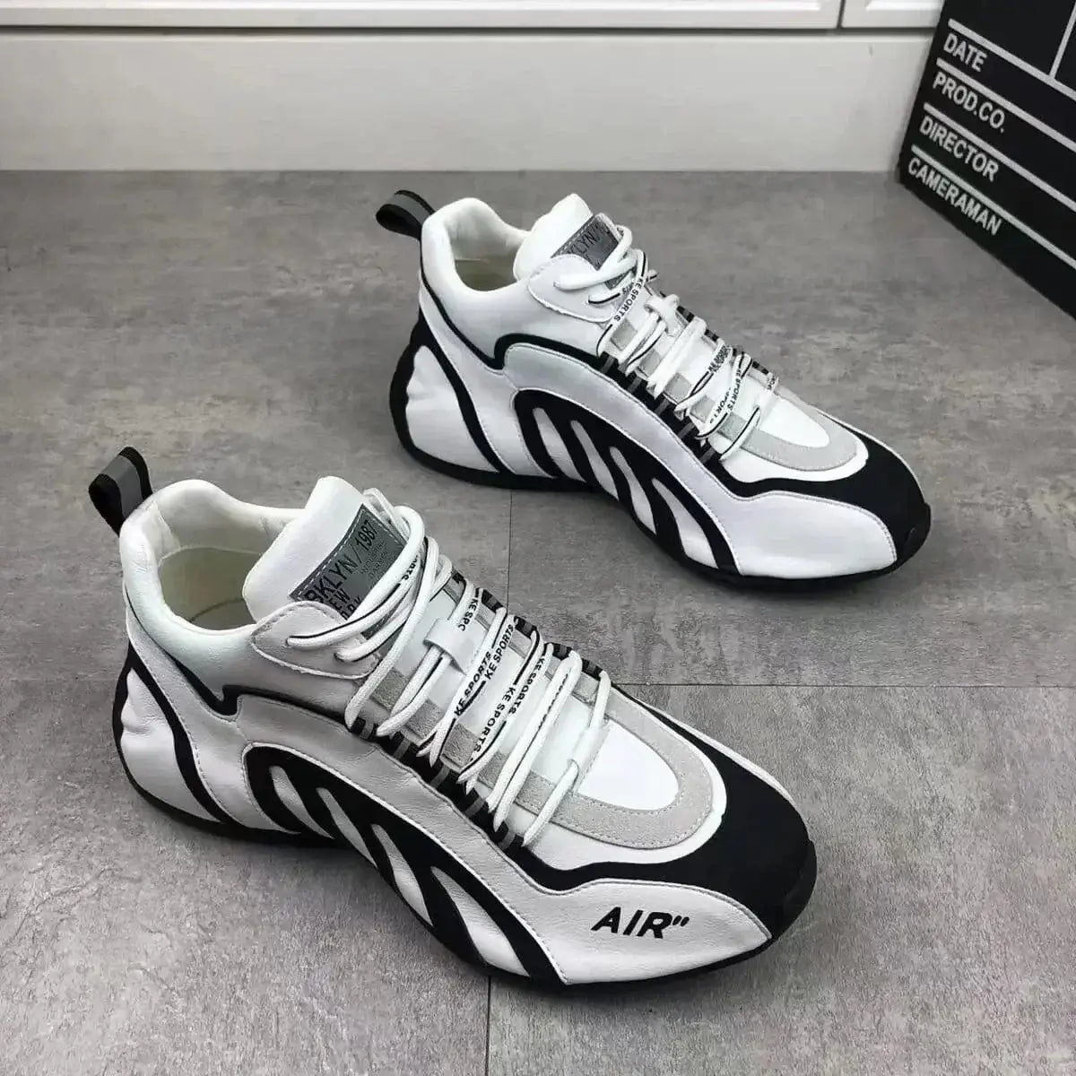  Men's Fashion Style Store WHITE / 40 Sneakers Men Fashion  Casual Lightweight Breathable
