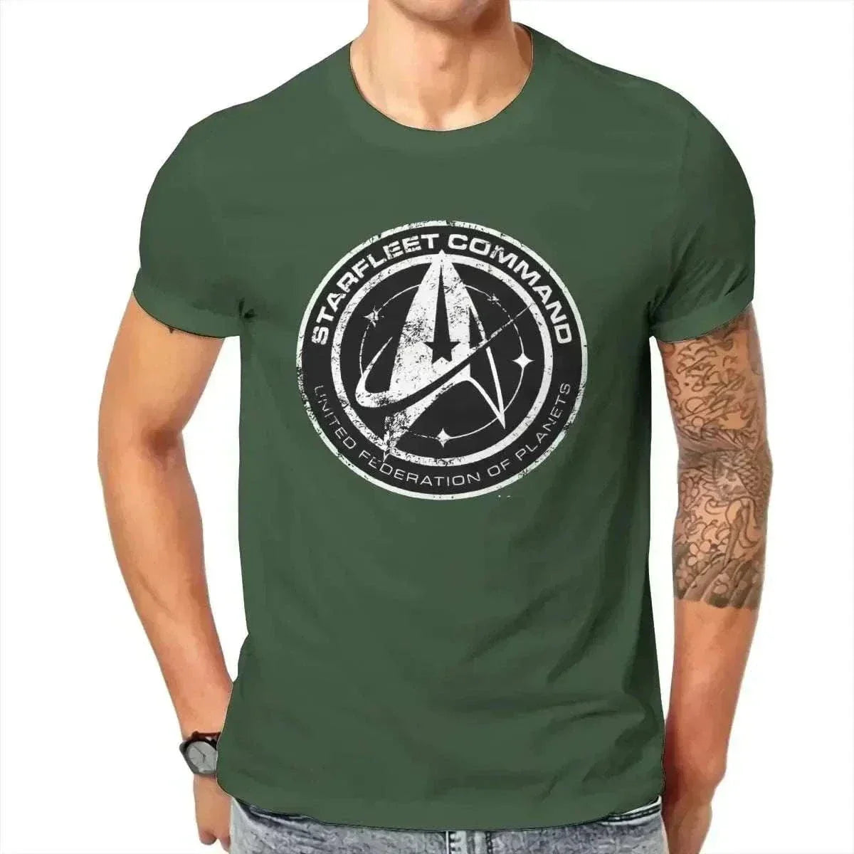  Men's Fashion Style Store 3 / S Star Trek T Shirt