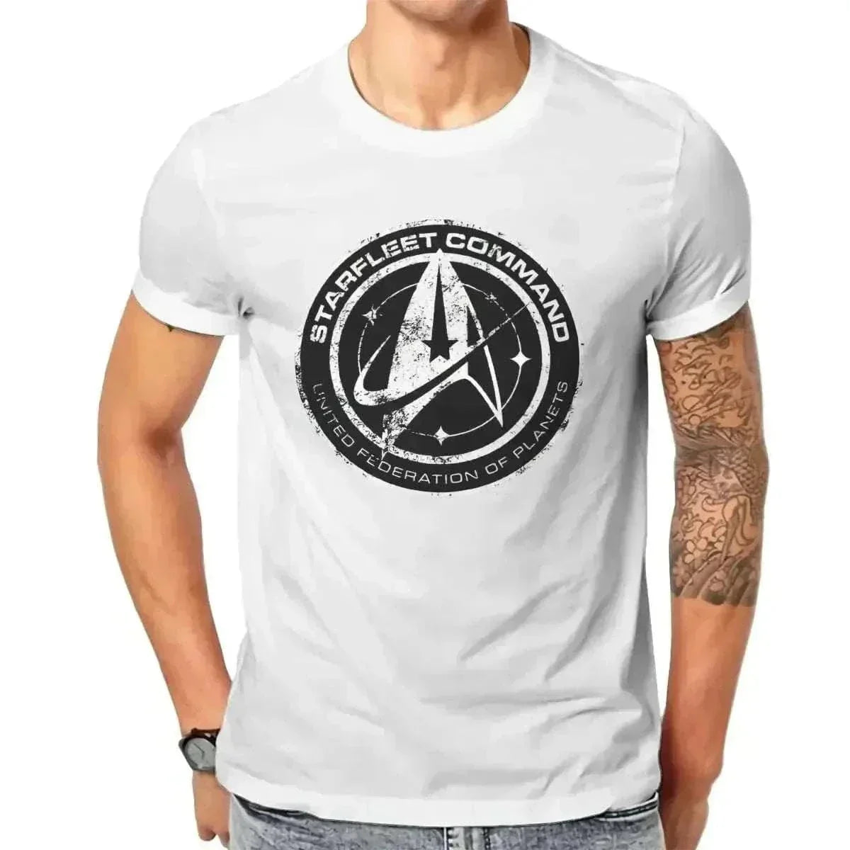 Men's Fashion Style Store 6 / S Star Trek T Shirt