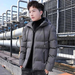 Men's Fashion Style Store Warm New Casual Fashion Windproof Parka men Jacket y2k streetwear With Hood Men Windbreaker Winter Men Clothes ropa hombre
