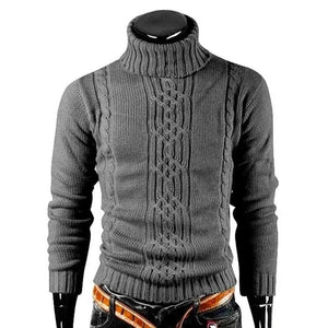 Men's Fashion Style Store Winter Men's High Quality Turtleneck Sweater